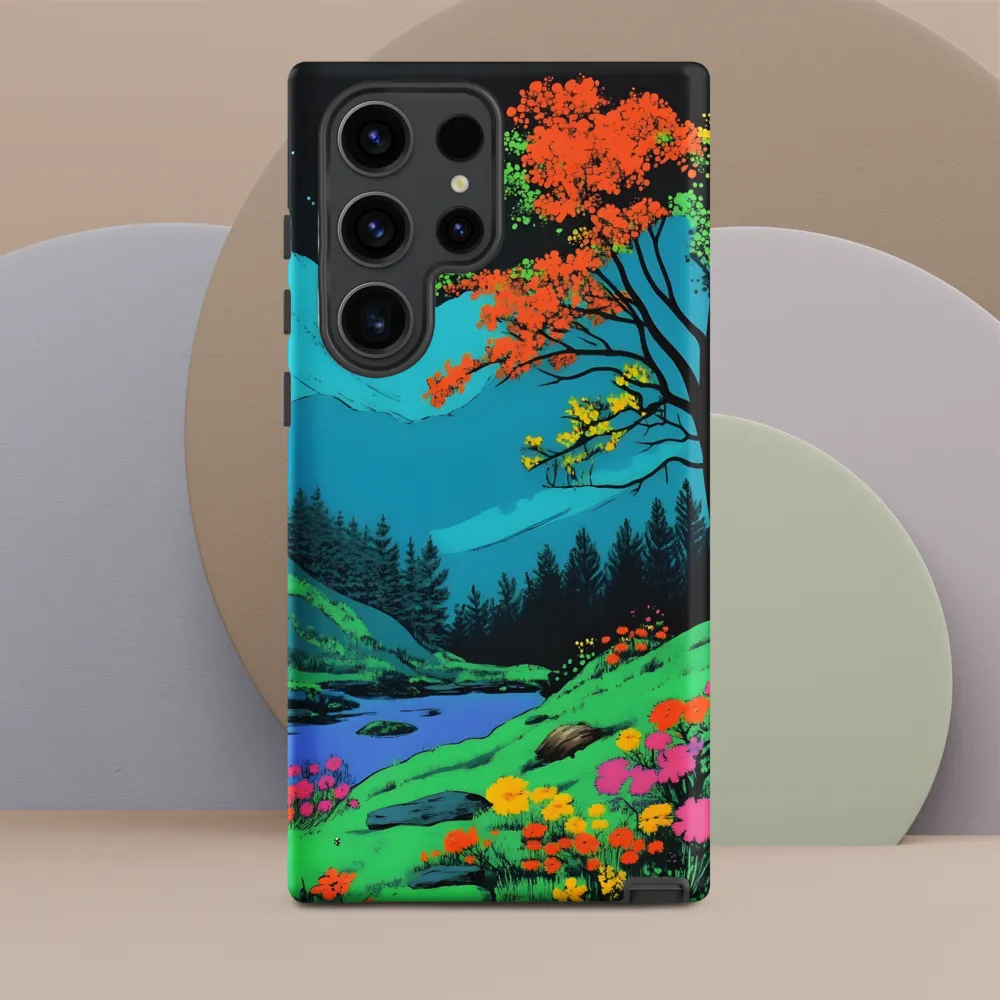Neon Dreams: A Vibrant Landscape