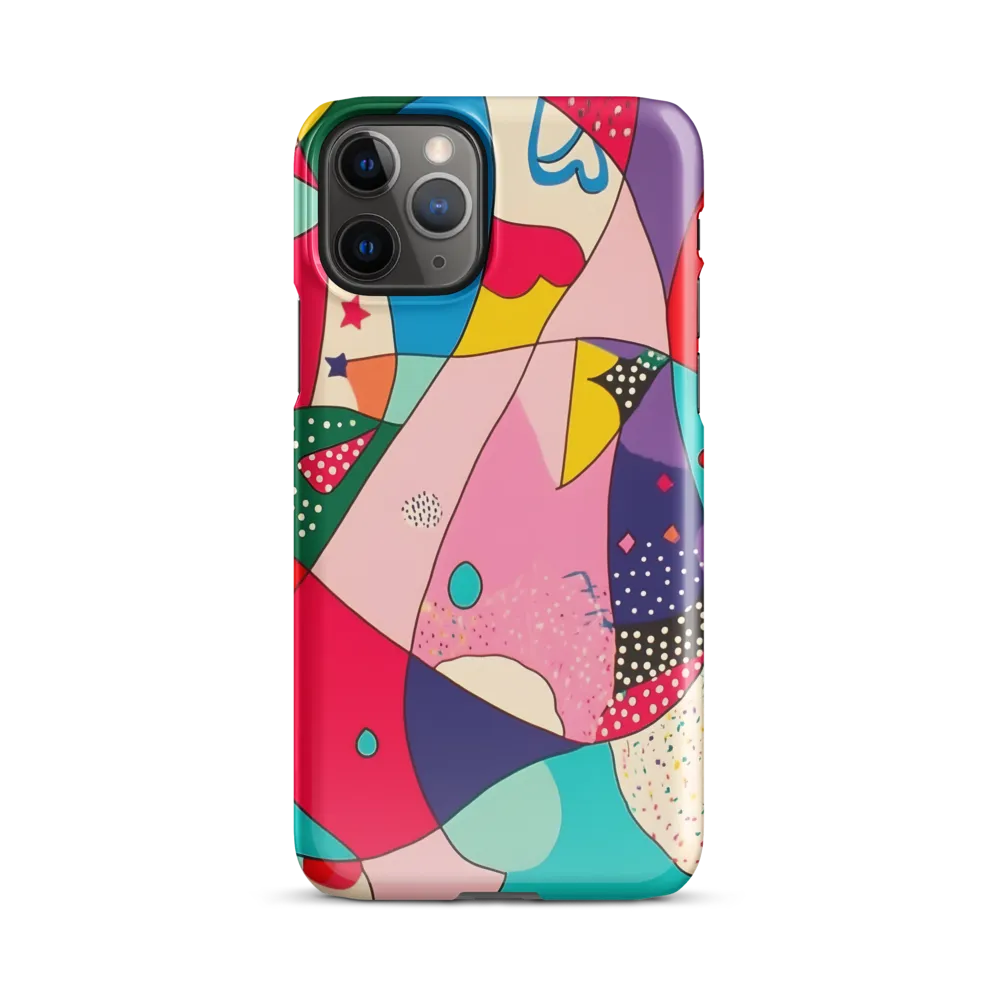 Playful Geometry in Color | Phone Case |  11 Pro | Snap Case | Glossy
