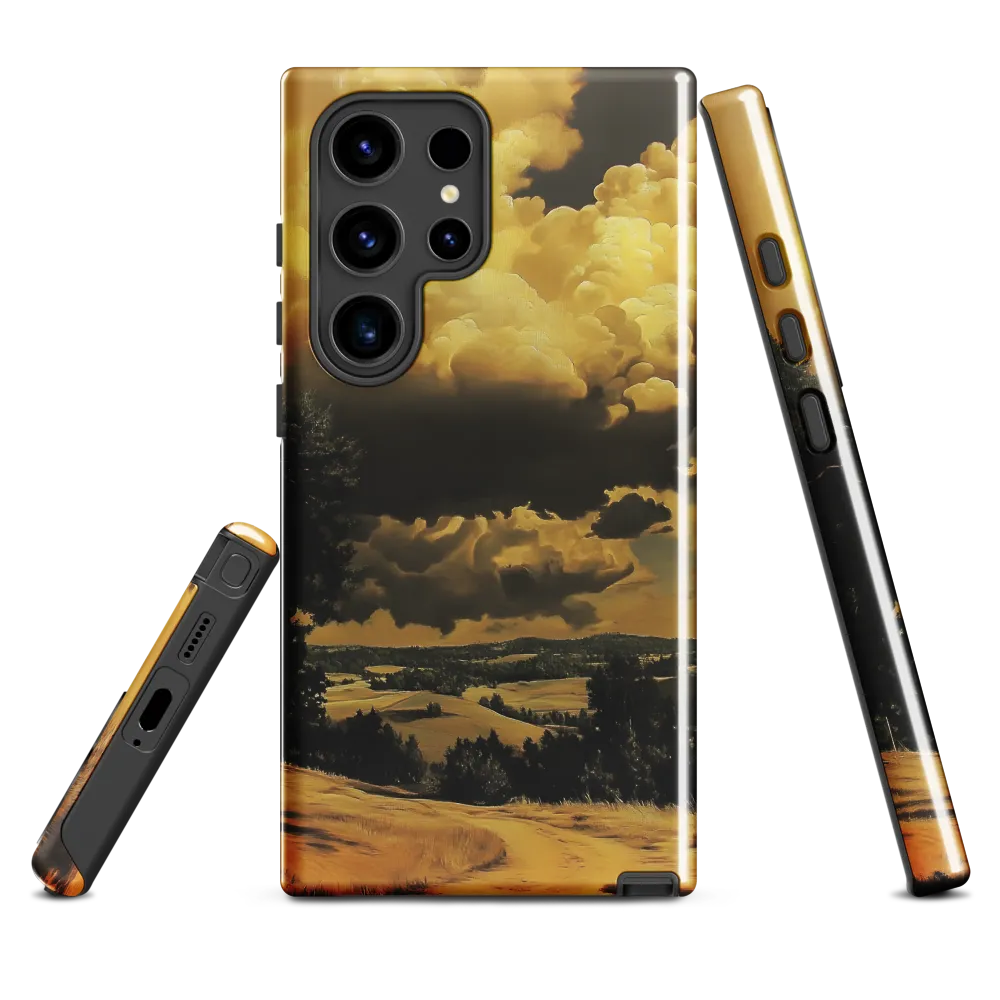 Golden Serenity in the Landscape