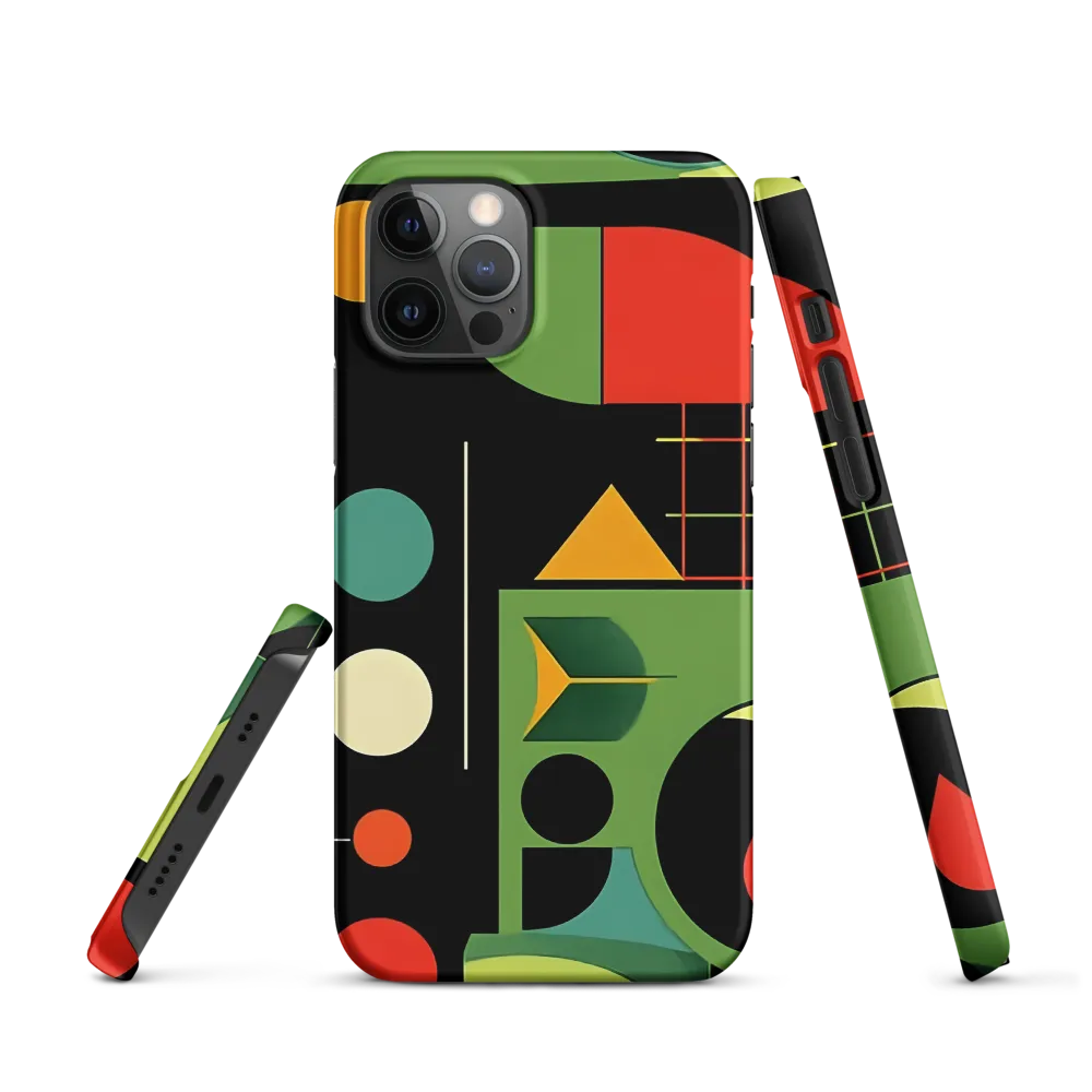 Geometric Harmony | Phone Case |  12 Pro | Snap Case | Matte