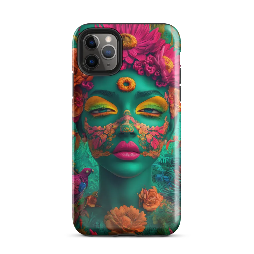 Floral Serenity | Phone Case |  11 Pro Max | Tough Case | Glossy