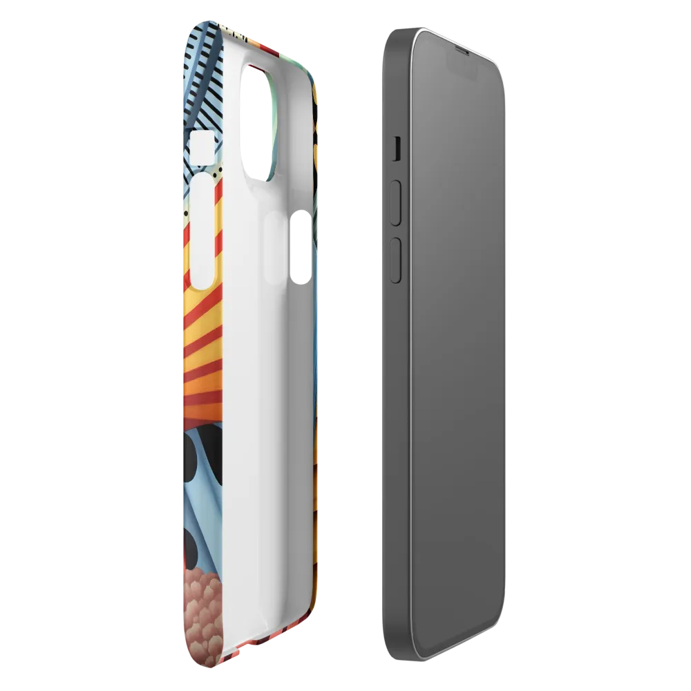 Symphony of Shapes | Phone Case |  14 Plus | Snap Case | Matte