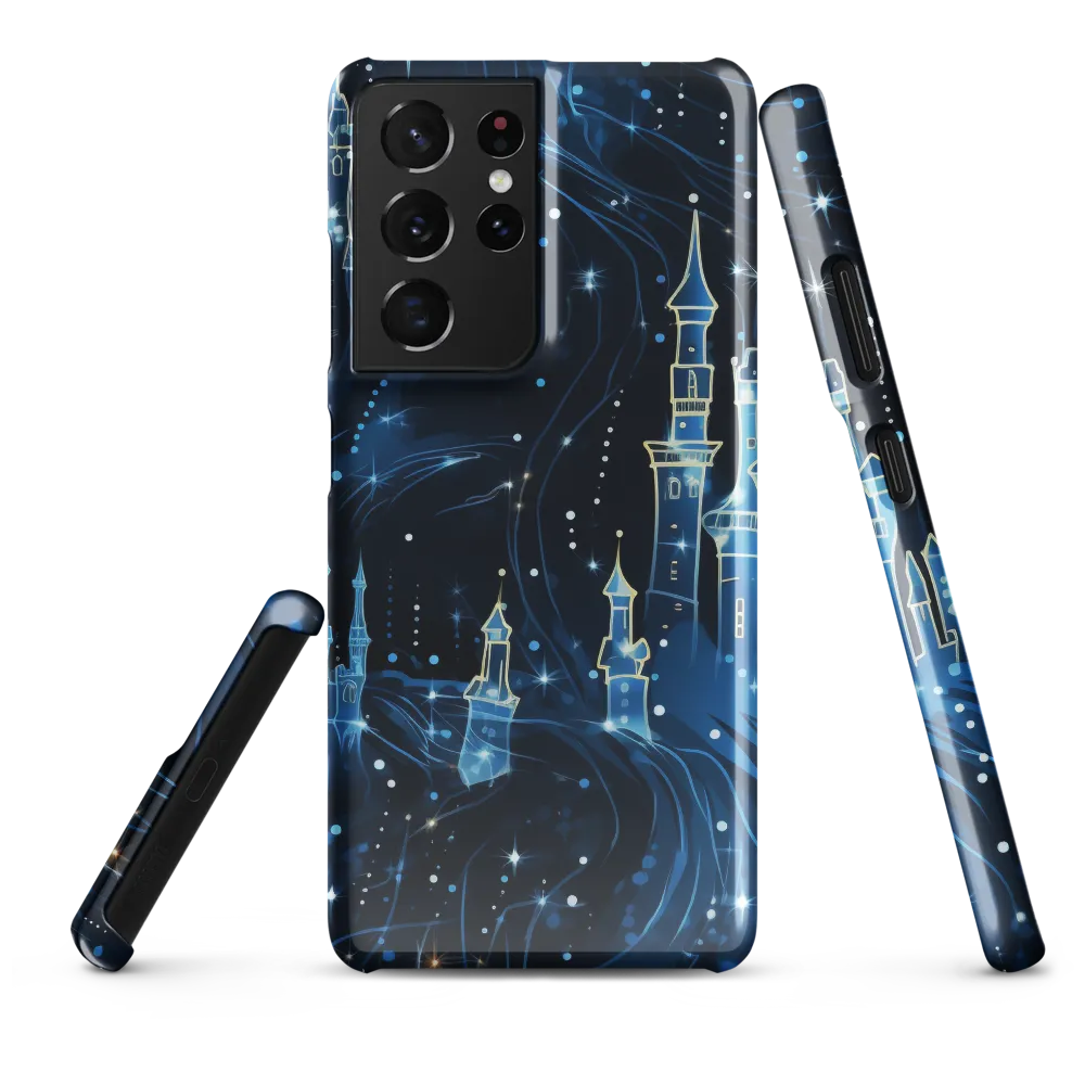 Dreamy Castles in a Starry Sky | Phone Case |  S21 Ultra | Snap Case | Glossy