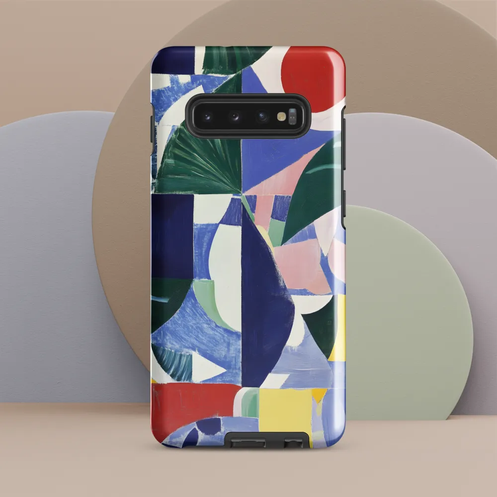 Harmony of Shapes: An Abstract Exploration | Phone Case |  S10 Plus | Tough Case | Glossy