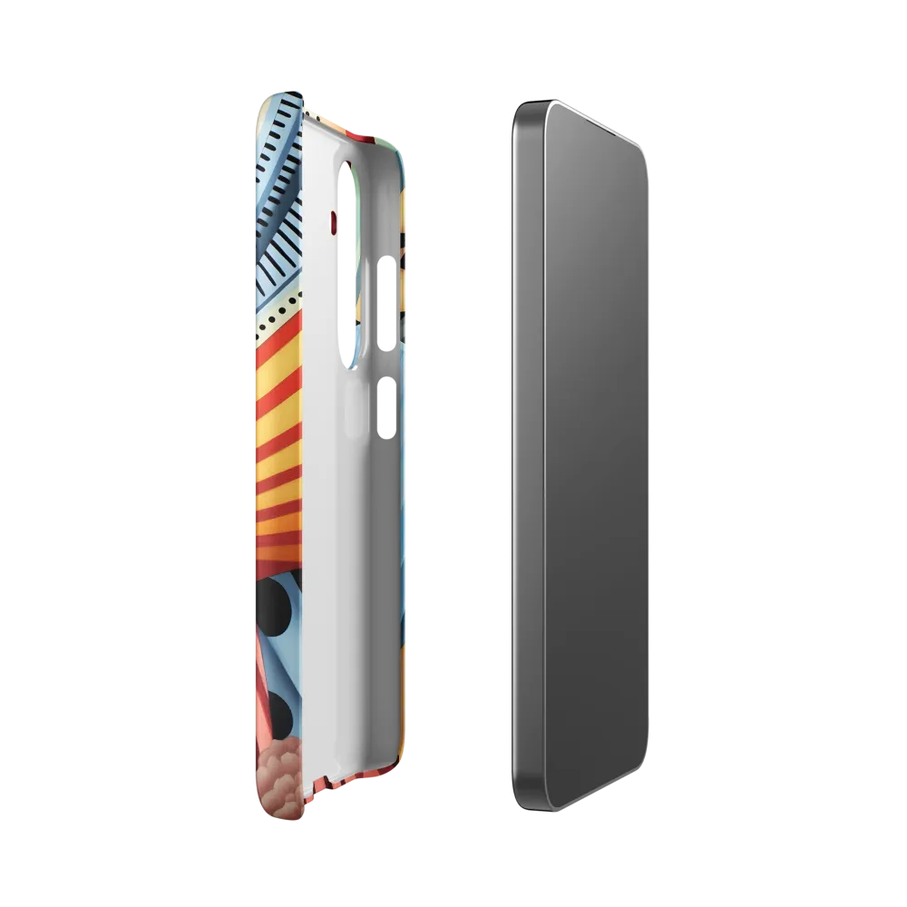 Symphony of Shapes | Phone Case |  S24 | Snap Case | Matte