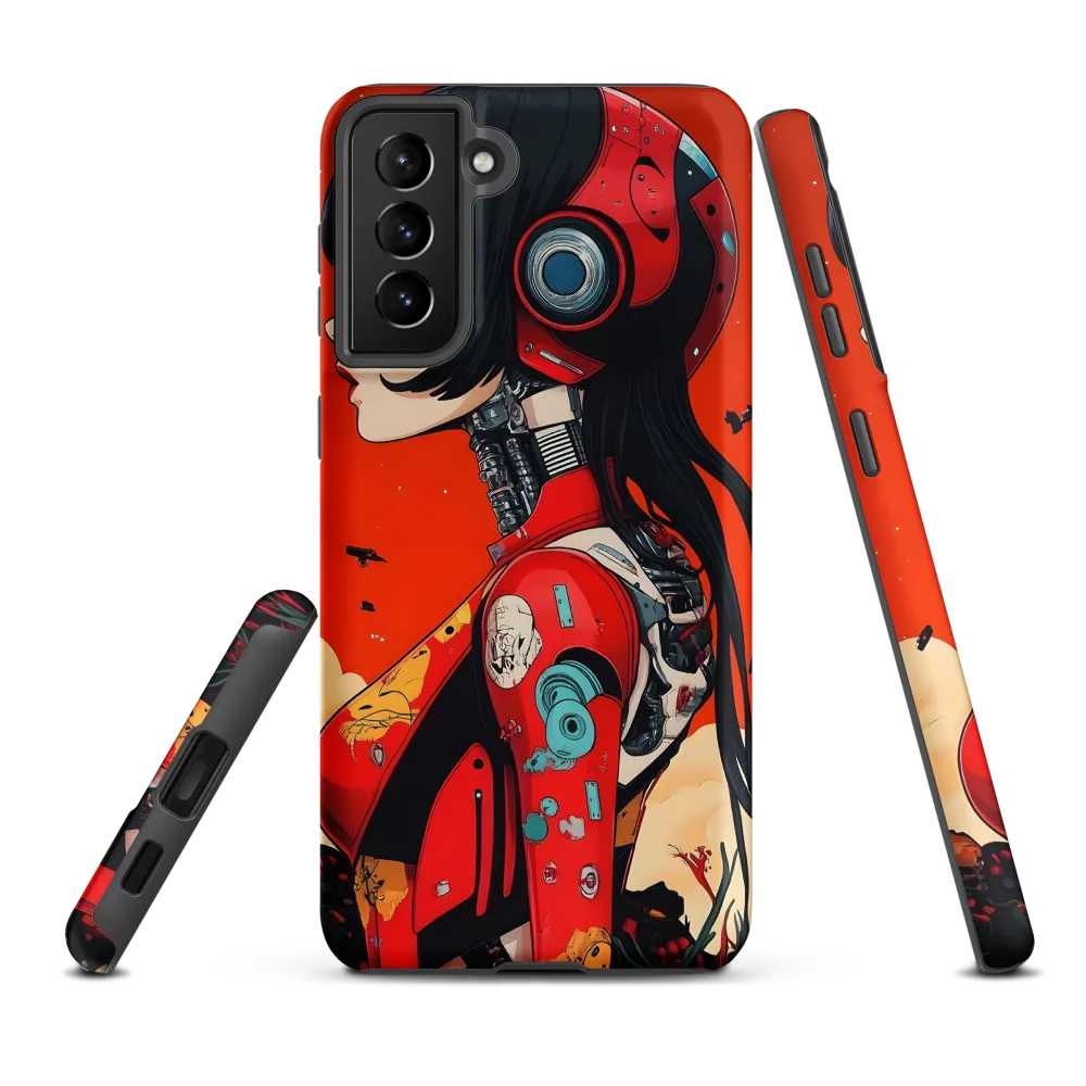Ethereal Mechanica: A Cyberpunk Portrait