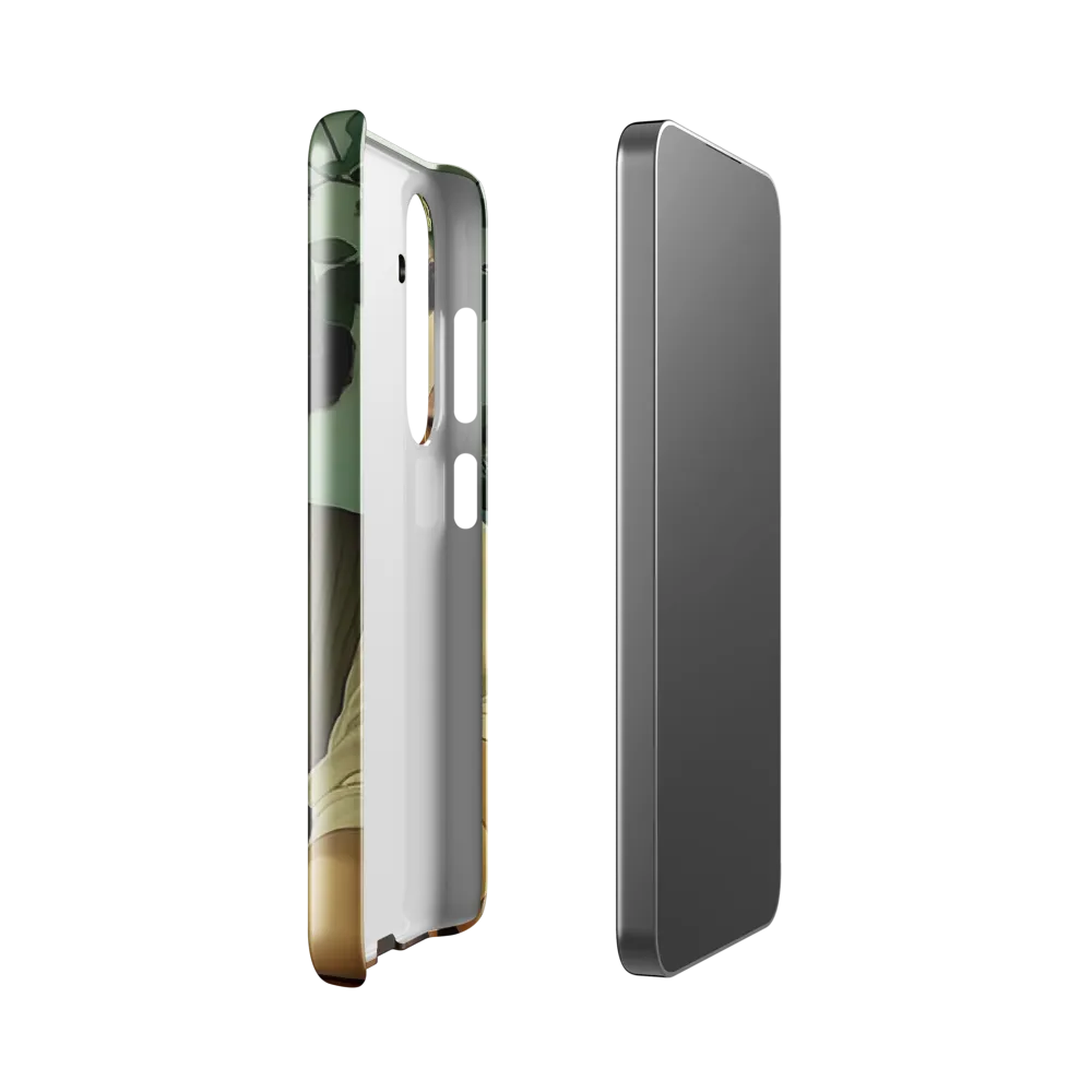Whispers of Serenity | Phone Case |  S24 | Snap Case | Glossy