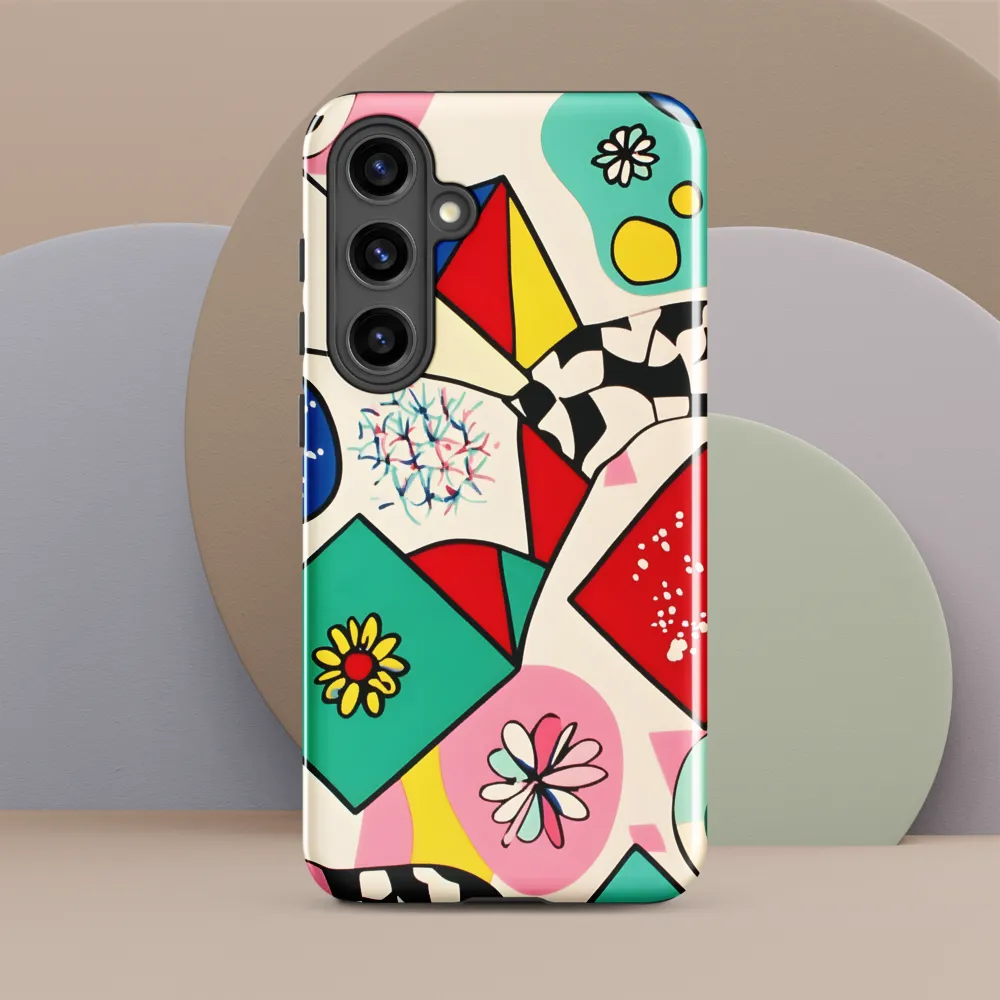 Joyful Geometry: A Playful Dance of Shapes and Colors
