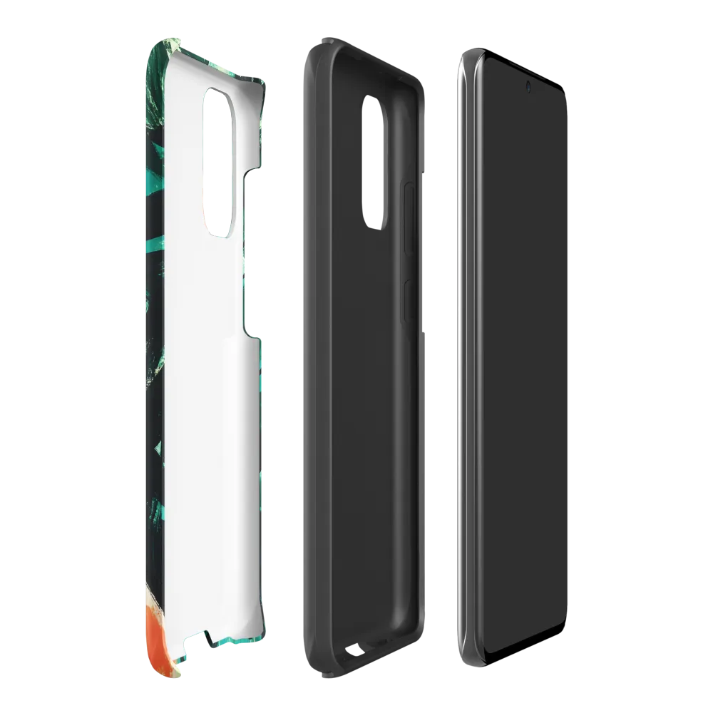 Curious Giraffe in Lush Greenery | Phone Case |  S20 Plus | Tough Case | Matte