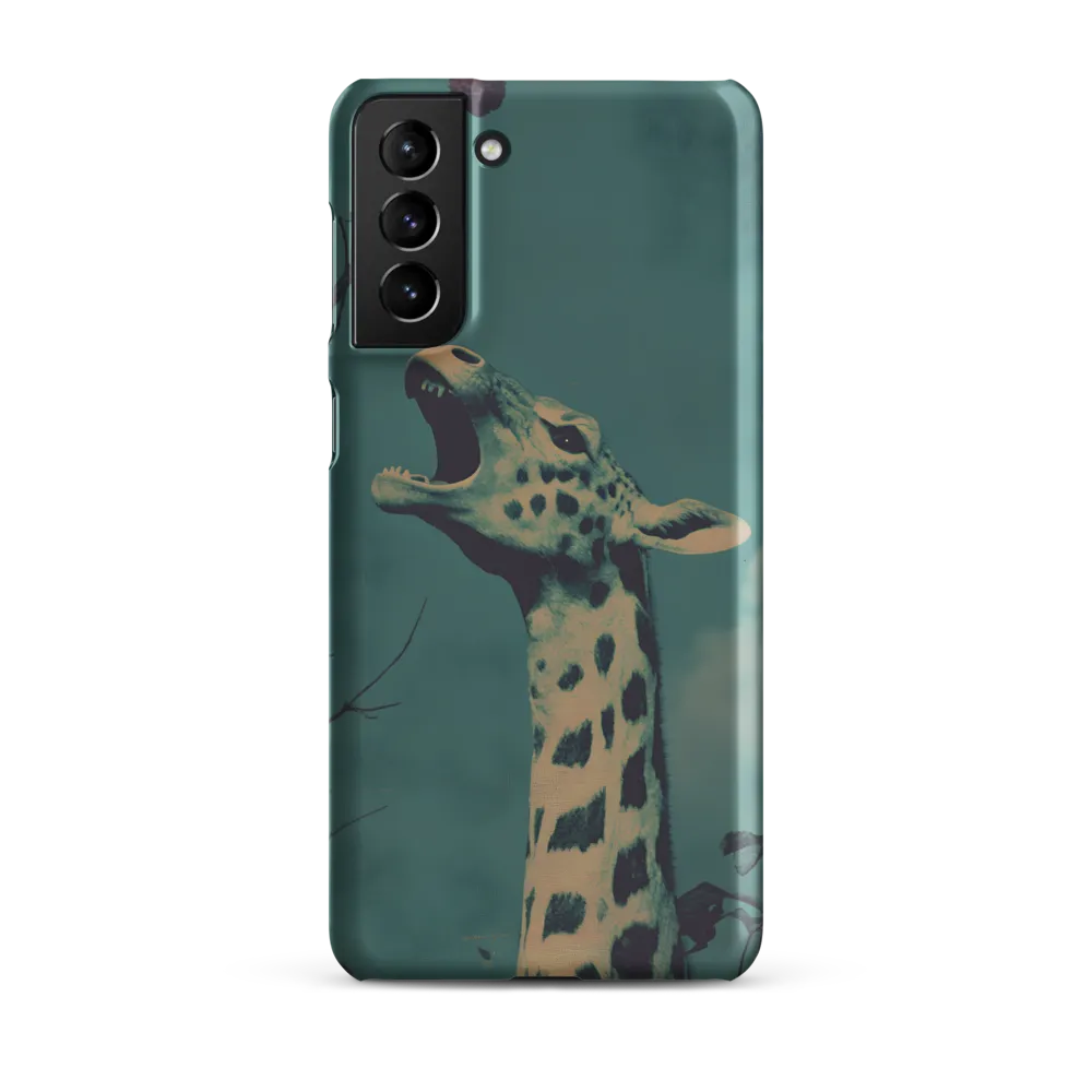 Whispers of the Tall: A Surreal Giraffe Encounter