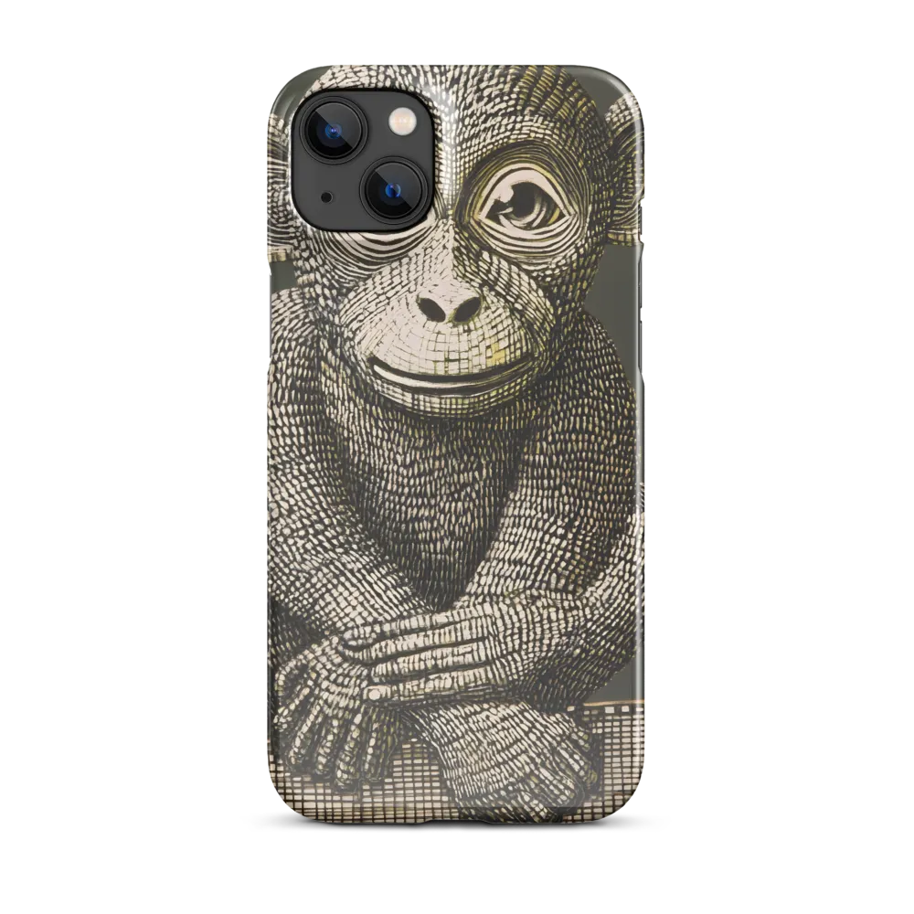Intricate Primate Portrait