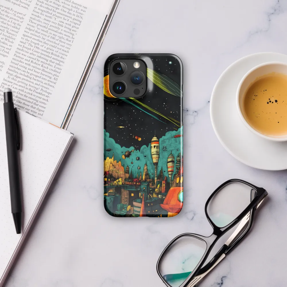 Galactic Cityscape: A Journey Through Imagination