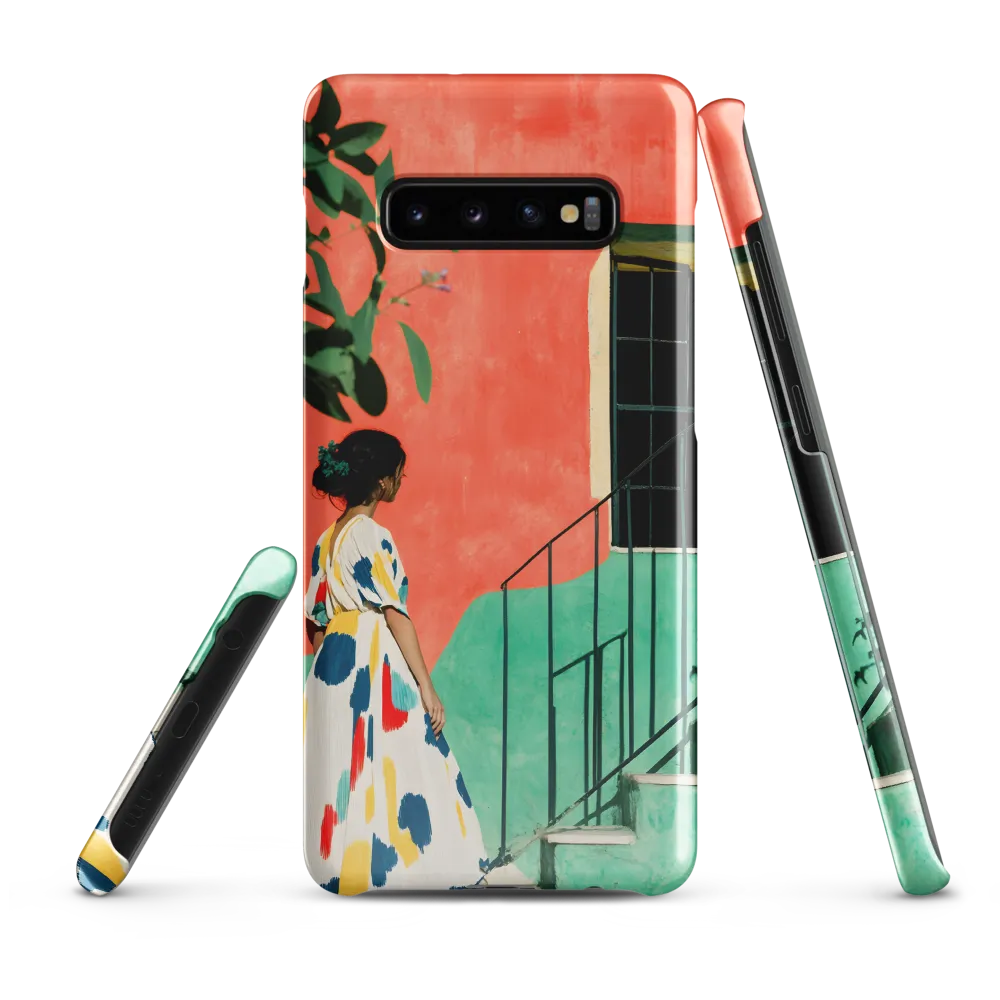 Stairway to Colorful Bliss | Phone Case |  S10 Plus | Snap Case | Glossy