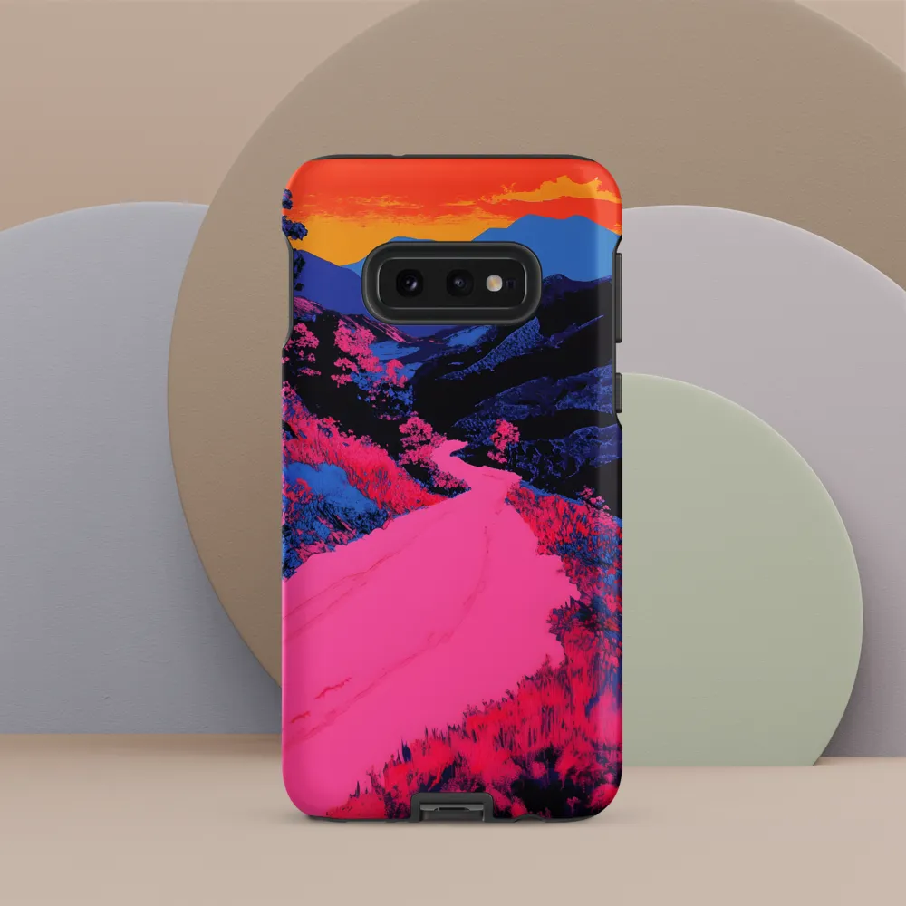 Ethereal Landscape in Vivid Hues