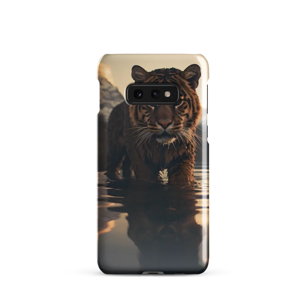 Majestic Reflection: The Tiger's Domain