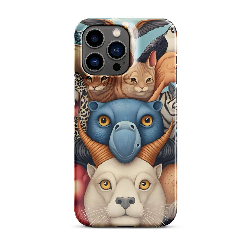 Harmonious Echoes of Wildlife | Phone Case |  14 Pro Max | Snap Case | Glossy