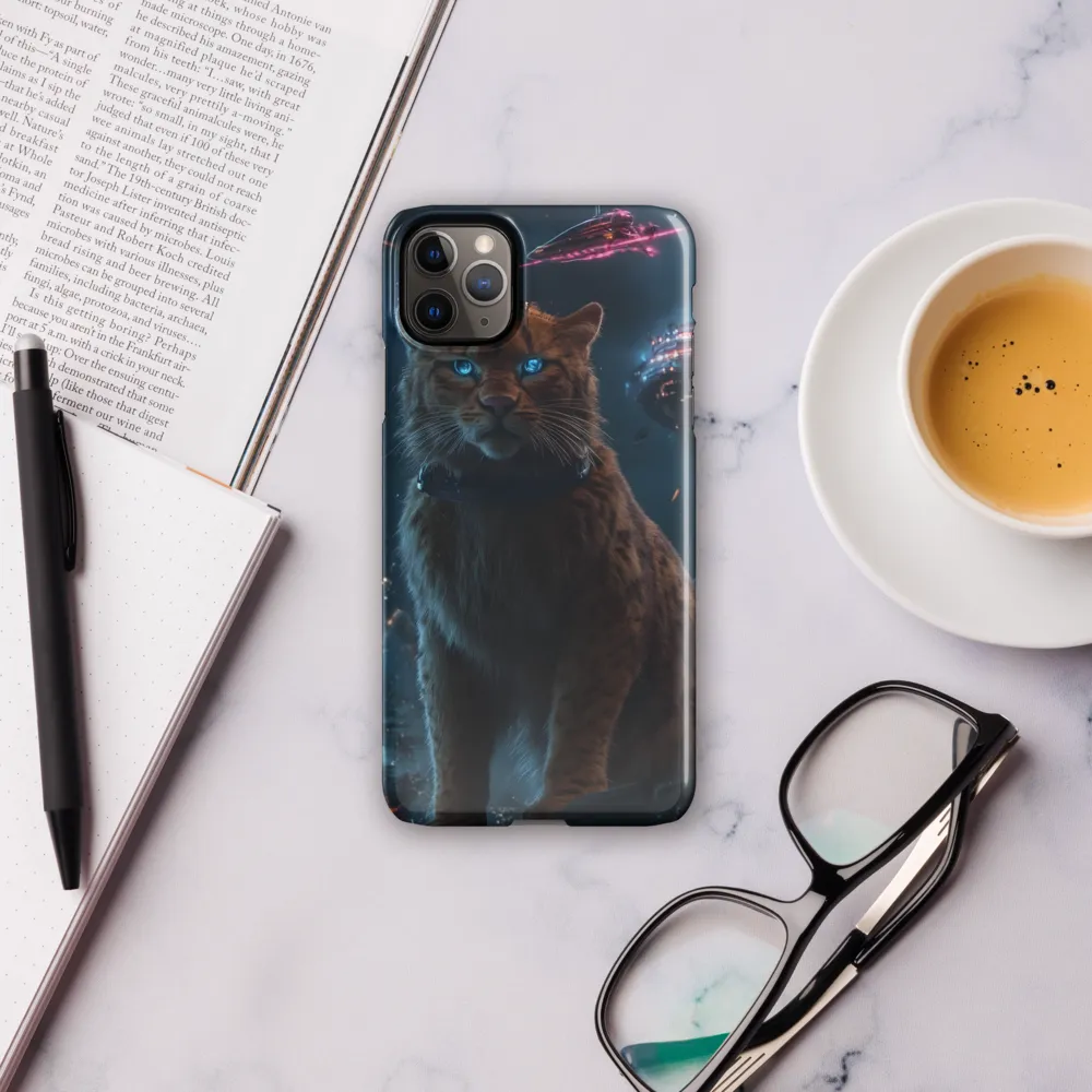 Cosmic Sentinel: The Majestic Panther | Phone Case |  11 Pro Max | Snap Case | Glossy