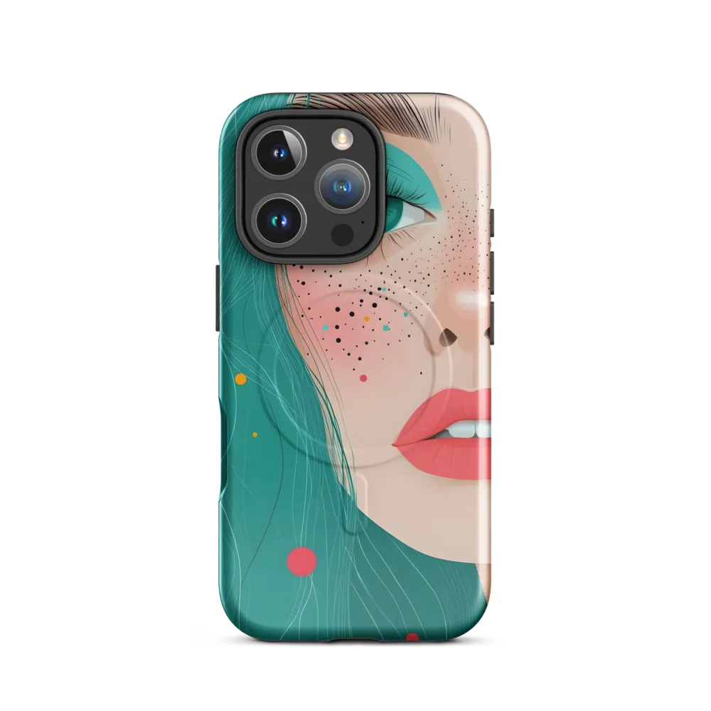 A Playful Portrait: Turquoise Temptation