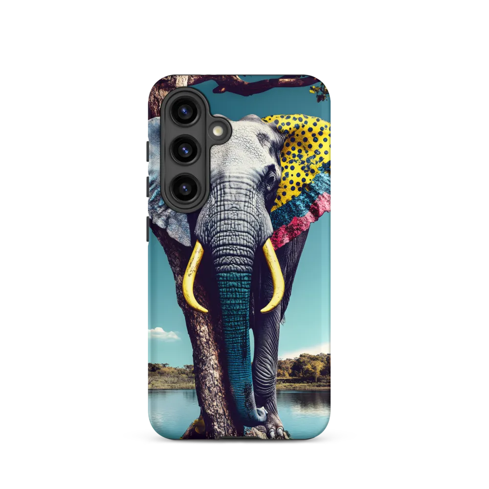 Playful Elegance: The Surreal Elephant