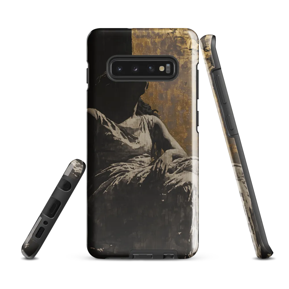 Golden Serenity | Phone Case |  S10 Plus | Tough Case | Glossy