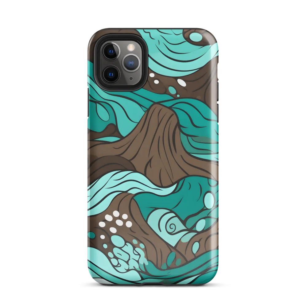 Flowing Horizons | Phone Case |  11 Pro Max | Tough Case | Glossy