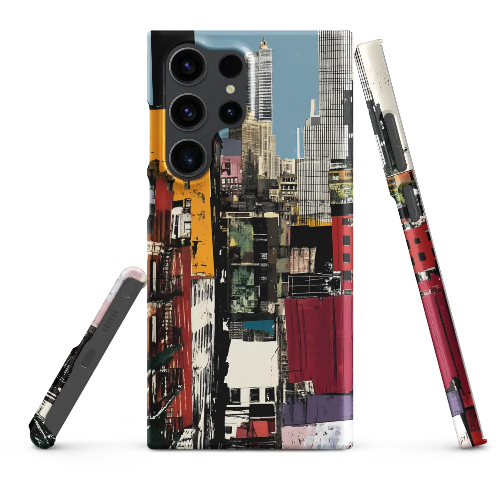 Urban Collage: A Vivid Cityscape