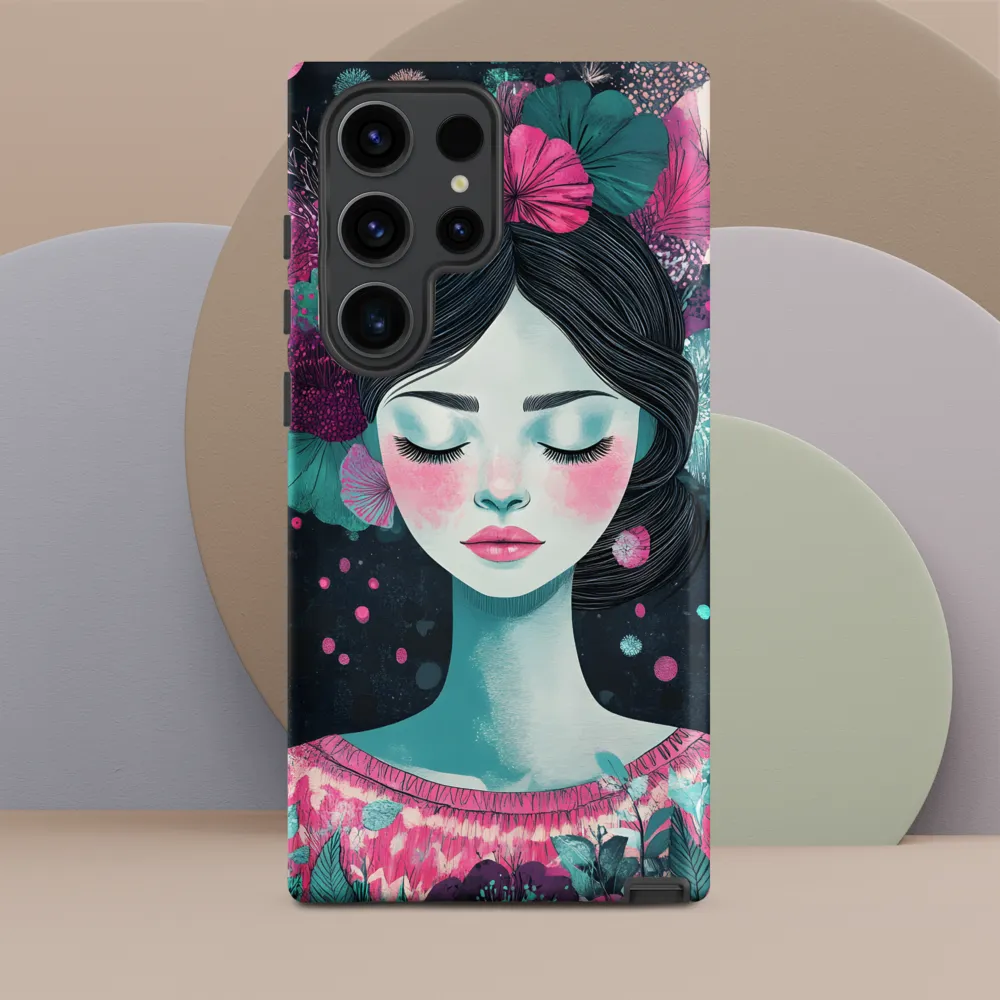 Embrace of Floral Serenity