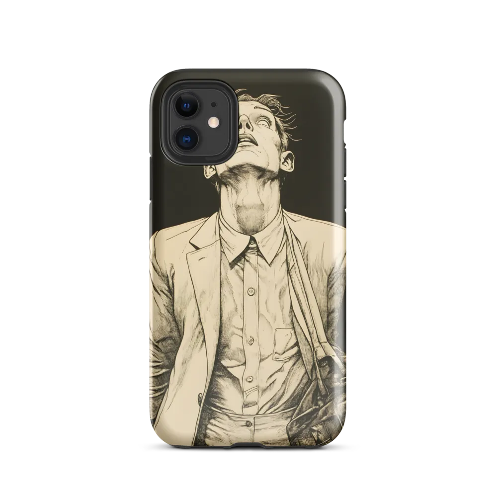 Desperate Gaze | Phone Case |  11 | Tough Case | Glossy
