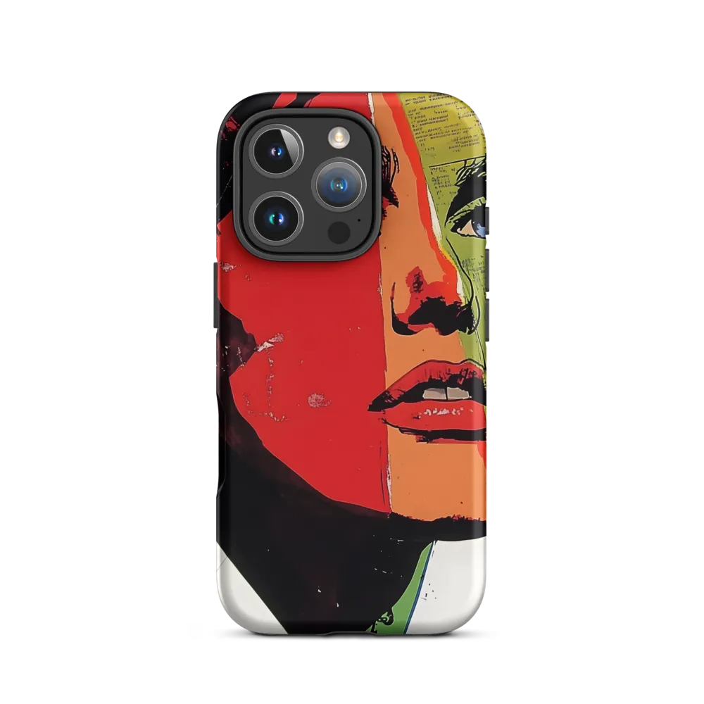 Vibrant Expressions: A Pop Art Portrait
