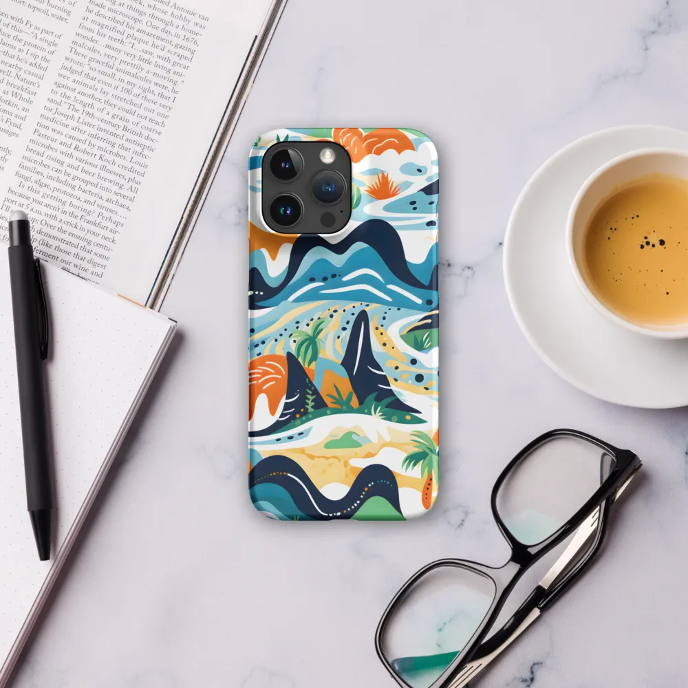Abstract Tropical Landscape