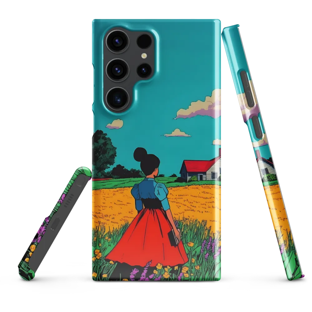 Whispers of a Sunlit Meadow | Phone Case |  S23 Ultra | Snap Case | Glossy