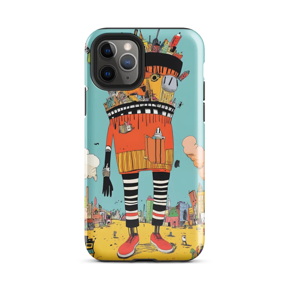 Urban Fantasia: A Whimsical Encounter | Phone Case |  11 Pro | Tough Case | Glossy