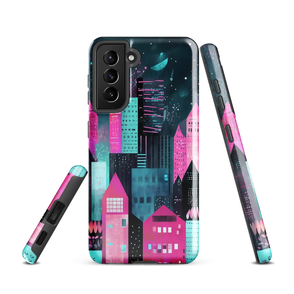 Neon Night Skyline