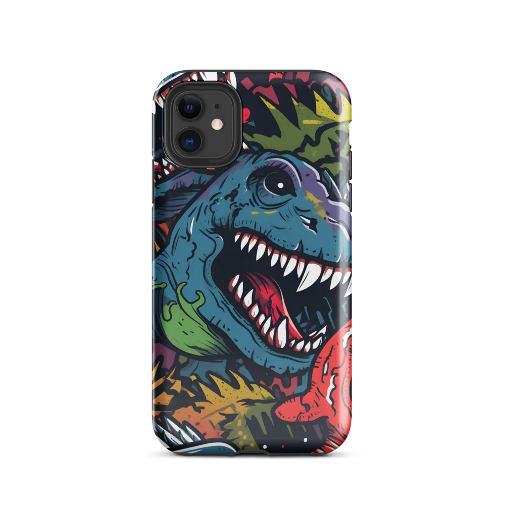 Dino Mania: A Colorful Frenzy