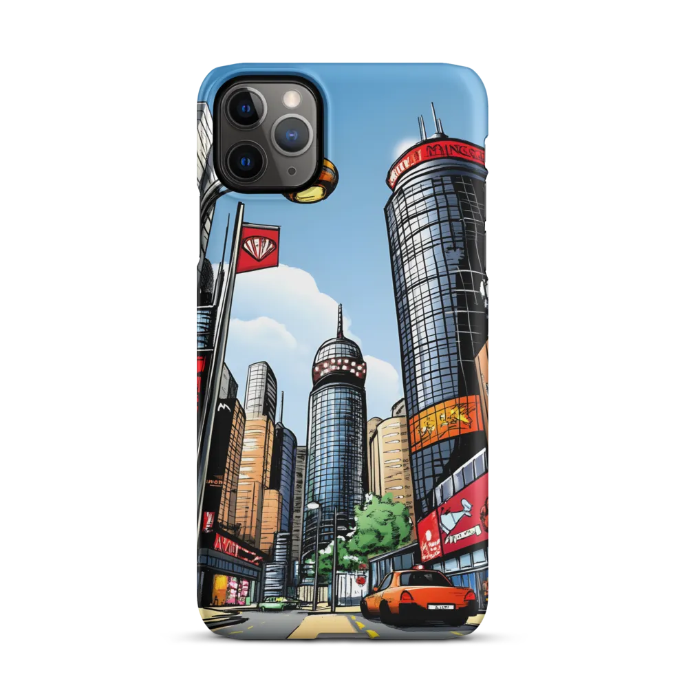 Urban Pulse: A Comic Cityscape