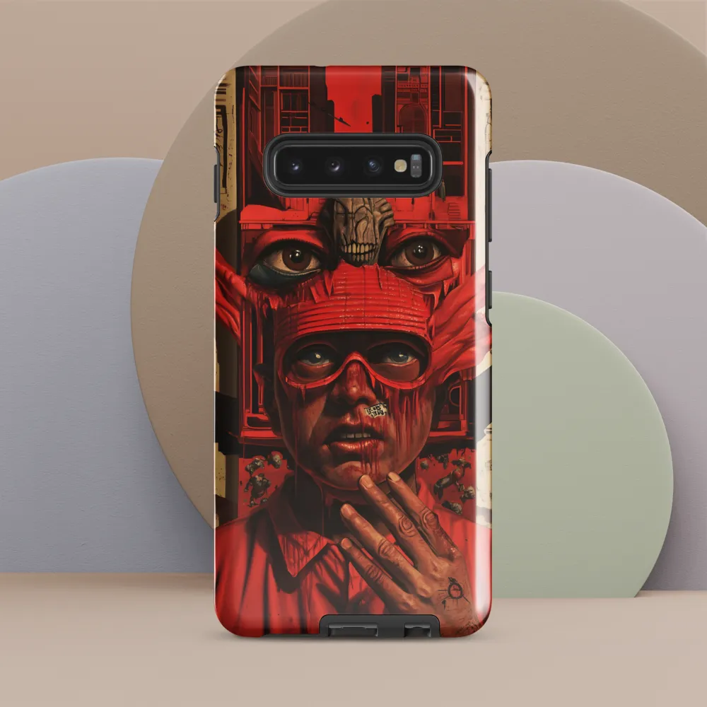 Urban Visions: The Watchful Eyes | Phone Case |  S10 Plus | Tough Case | Glossy