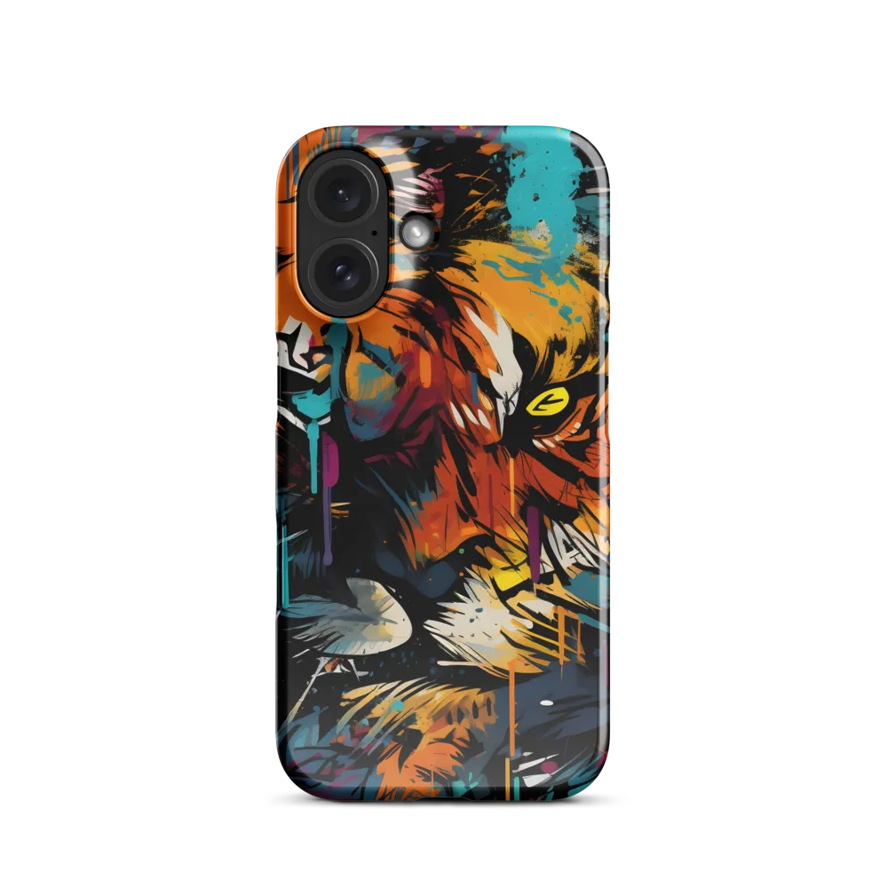 Fierce Majesty: The Lion's Roar | Phone Case |  16 | Snap Case | Glossy