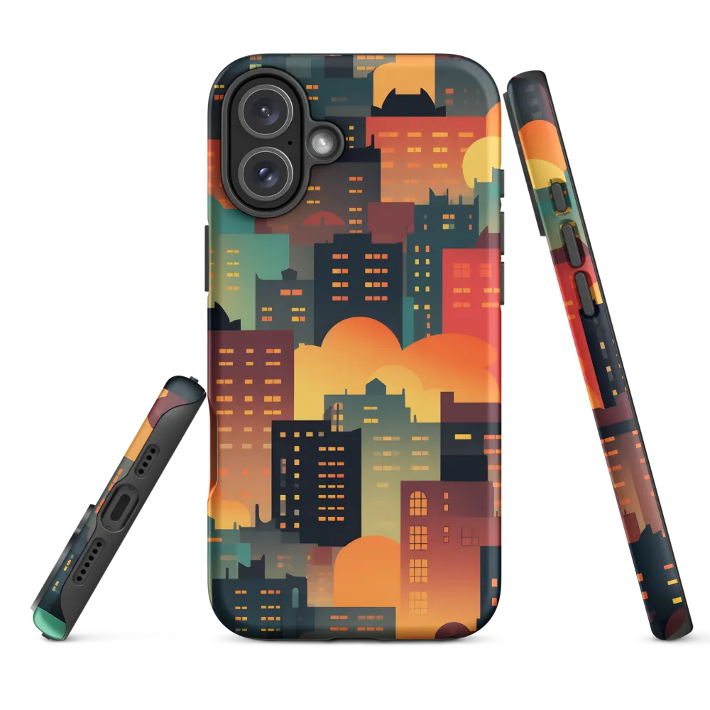 Twilight in the Concrete Jungle | Phone Case |  16 Plus | Tough Case | Matte