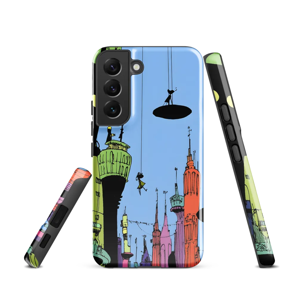 Whimsical Heights: A Futuristic Cityscape