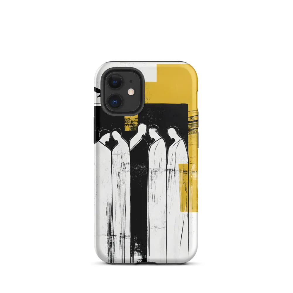 Contemplative Assemblage | Phone Case |  12 mini | Tough Case | Matte