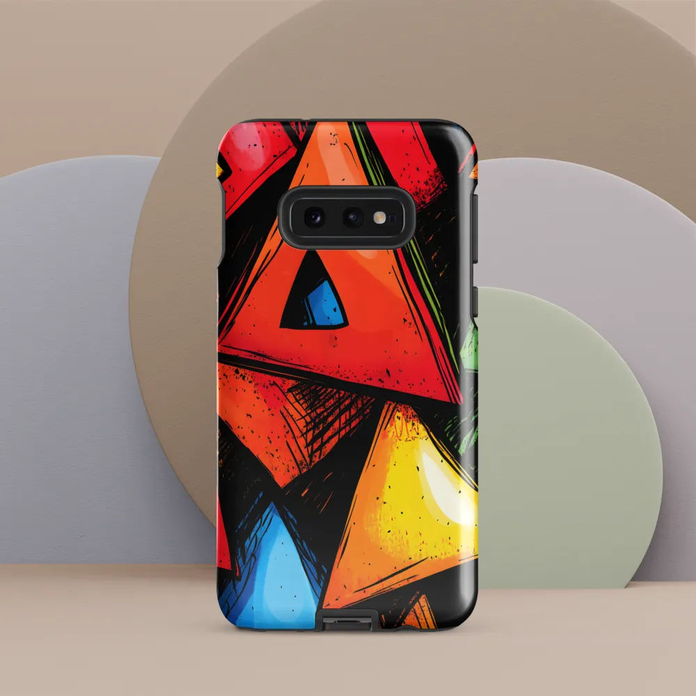 Vibrant Triangles in Abstract Harmony