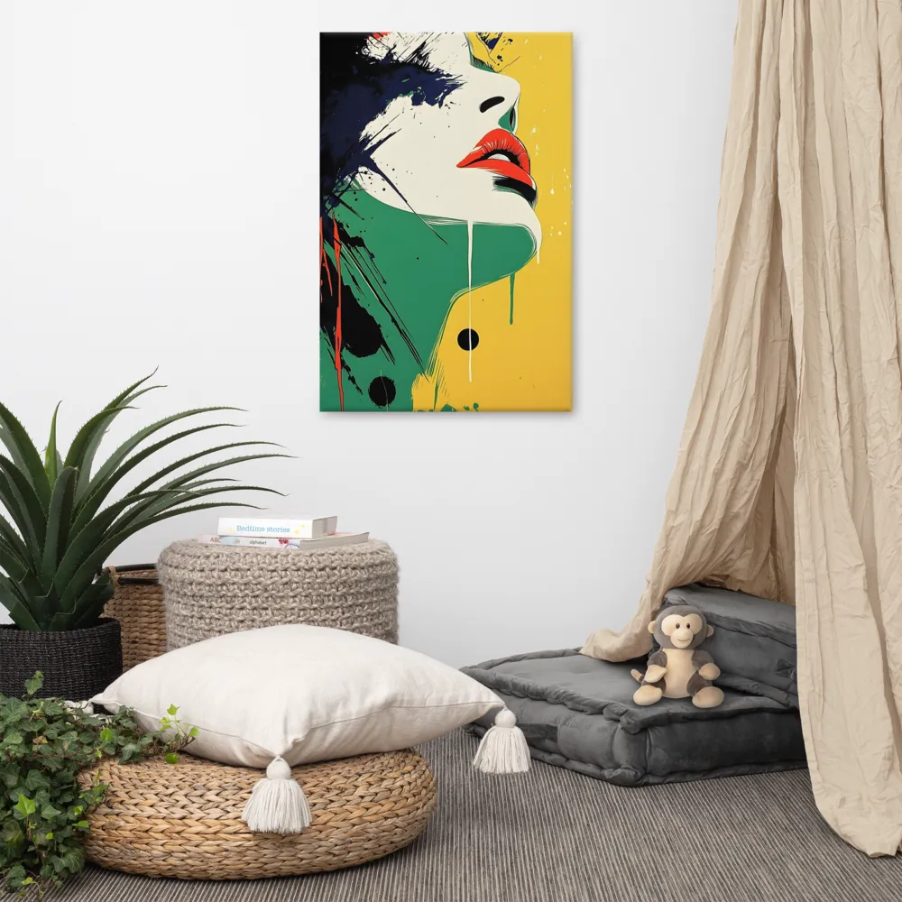 Bold Reflections: A Pop Art Portrait