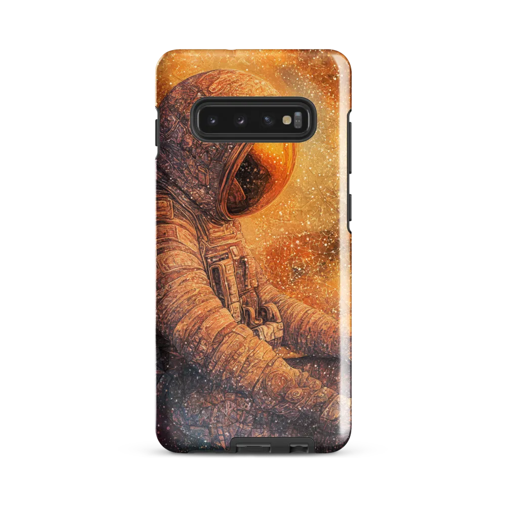 Contemplation in the Cosmos | Phone Case |  S10 Plus | Tough Case | Glossy