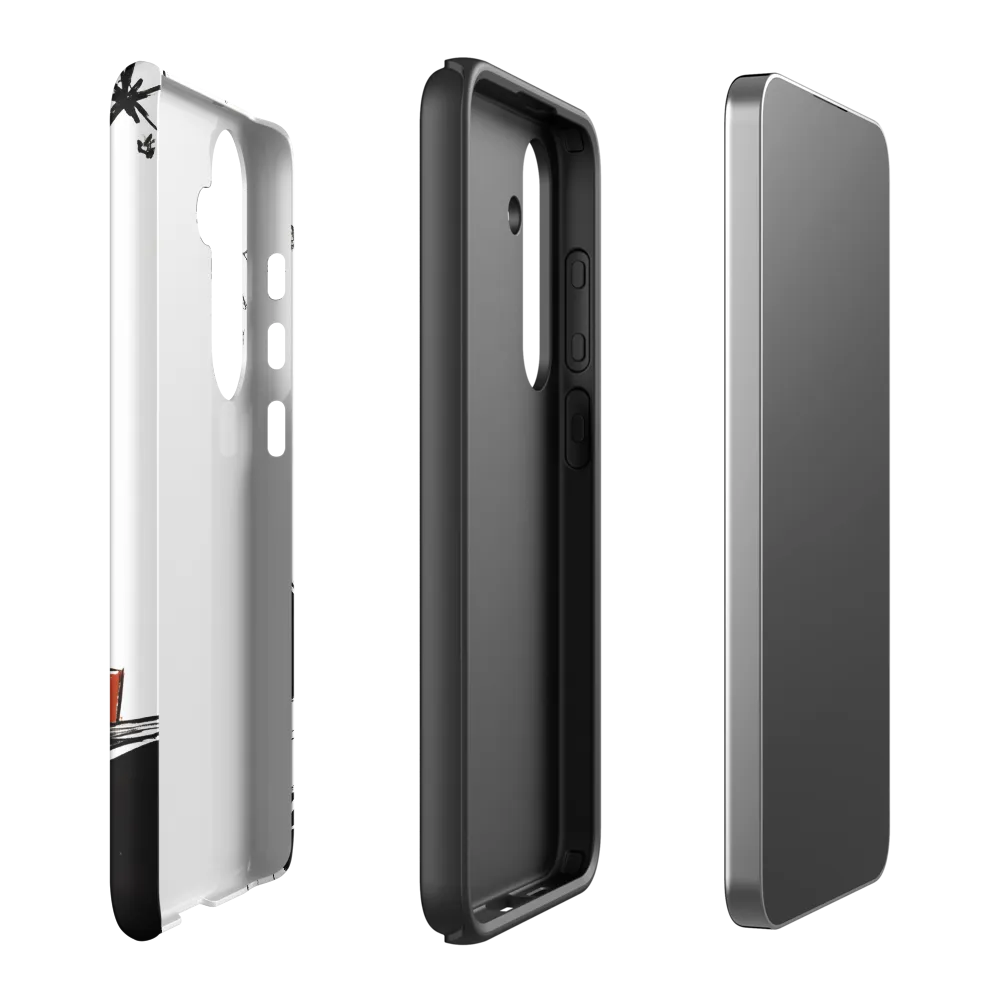 Contemplative Serenity | Phone Case |  S24 Plus | Tough Case | Matte