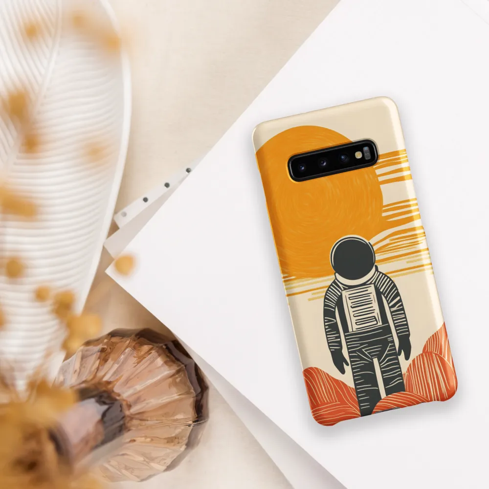 Contemplation on a Distant World | Phone Case |  S10 Plus | Snap Case | Matte