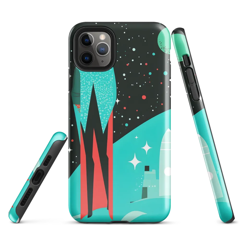 A Cosmic Explorer | Phone Case |  11 Pro Max | Tough Case | Glossy