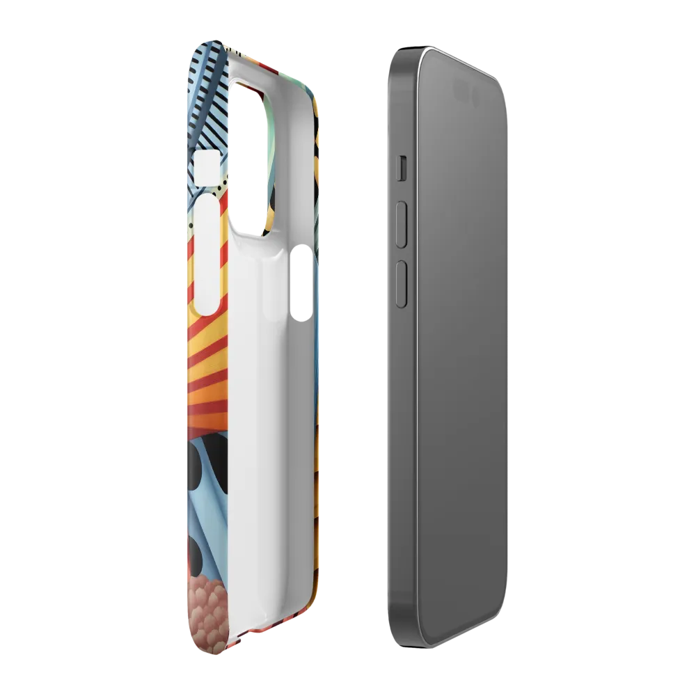 Symphony of Shapes | Phone Case |  14 Pro | Snap Case | Glossy