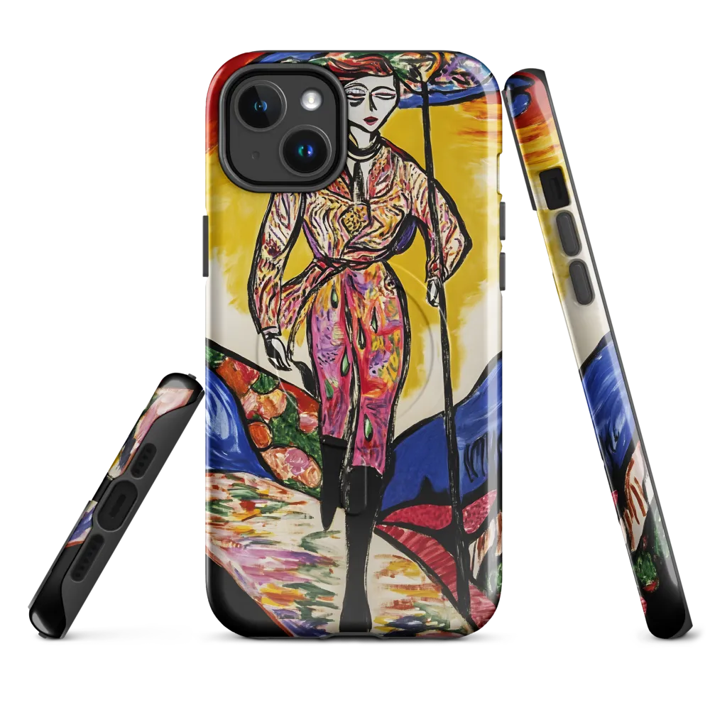 Walking Through Vibrant Landscapes