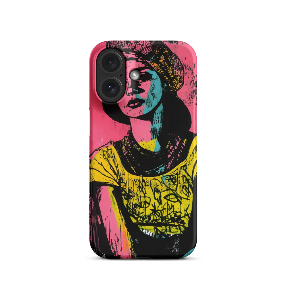 Urban Elegance: A Graffiti Portrait