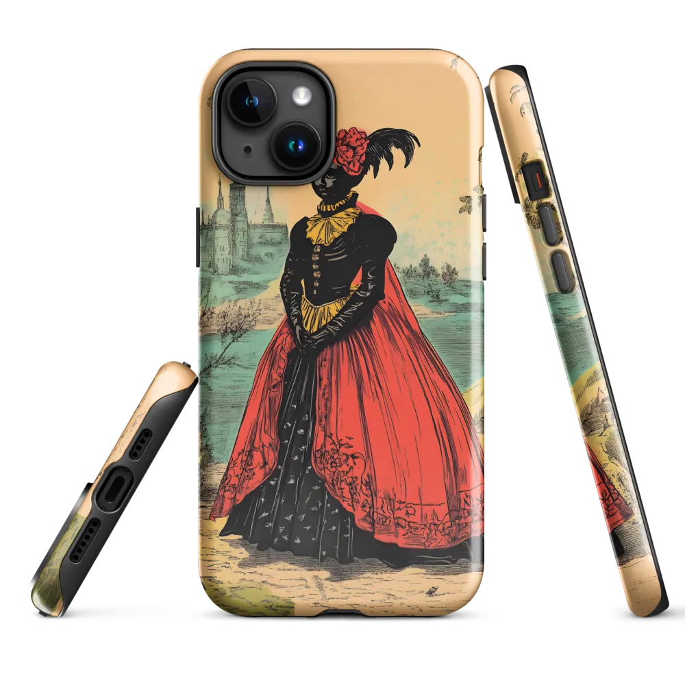 Elegance in Red and Gold